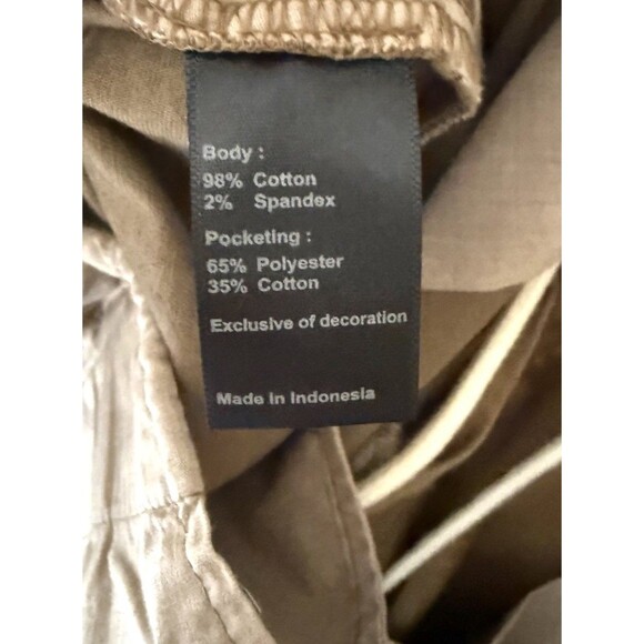 Flint and Tinder 365 Brown 5 Pocket Elastic Leg Pants Men’s Size 33 - Picture 7 of 8